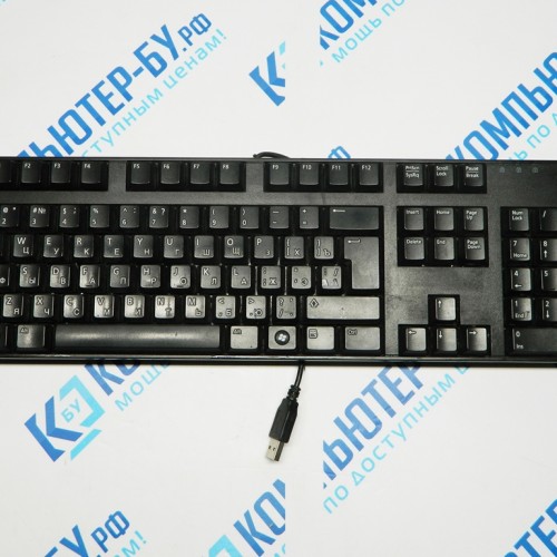 Клавиатура Dell SK-8175 бесшумная тонкая чёрная USB бу